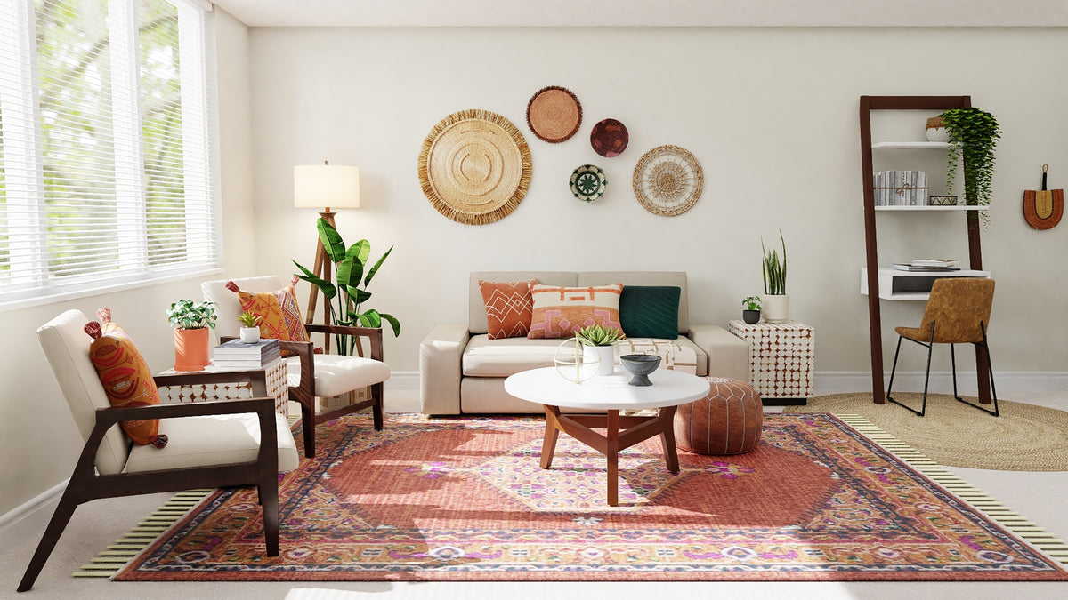 The Simple Rule to Avoid Choosing a Rug That's Too Small